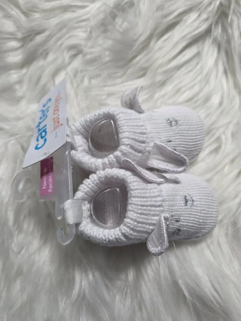 Carter's Just One You Baby Bunny Slippers